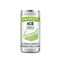 Coctel Smirnoff Ice Green Apple Lata 250 mL