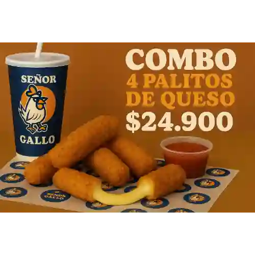 4 Palitos de Queso Combo