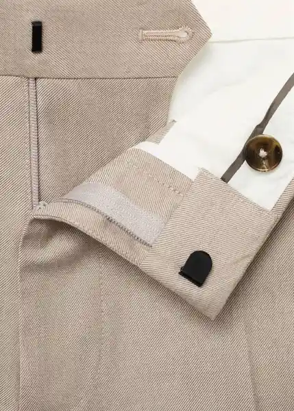 Pantalón Paris Arena Talla 40 Hombre Mango