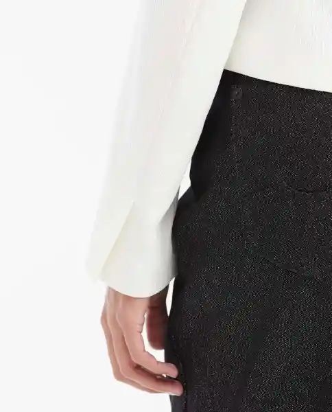 Blazer Texture Crudo Marfil Claro Talla M Chevignon