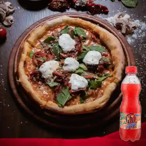 Combo Pizza Citta Bianca +Hit Frutas Tropicales 500ml