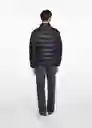 Abrigo Anorak Jacketw7 Negro Talla 22 Niños Mango