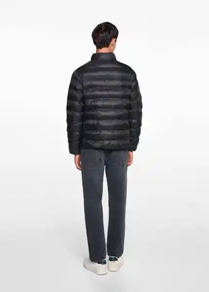 Abrigo Anorak Jacketw7 Negro Talla 22 Niños Mango
