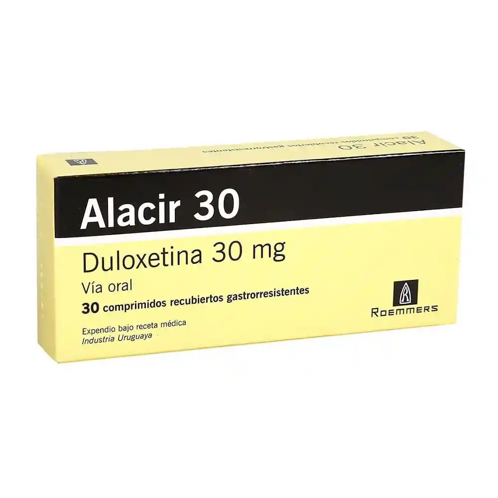 Alacir 30 Mg Caja X 30 Comprimidos