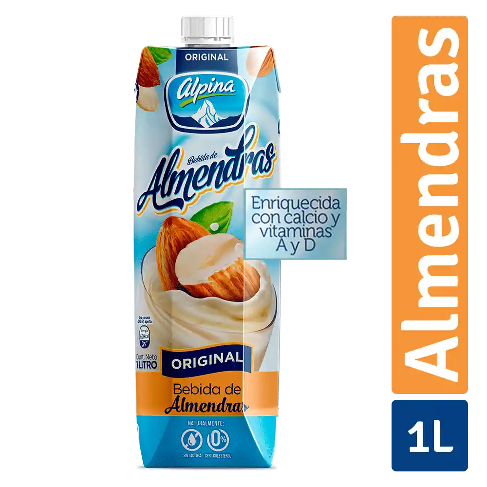 Bebida de Almendras Caja 1L