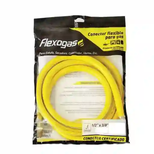 Flexco Conector Gas Natural Amarillo T2 3/8 200 cm