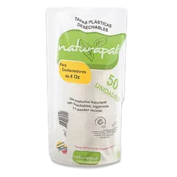 Naturapak Tapa Domo Para Contenedor 4 oz