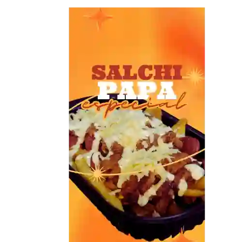 Salchipapa Especial