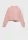 Sudadera Chapter Rosa Talla 10 Niñas Mango