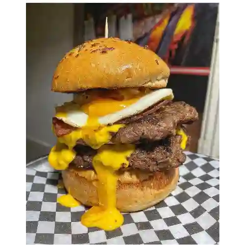 Burger Huevo Triple