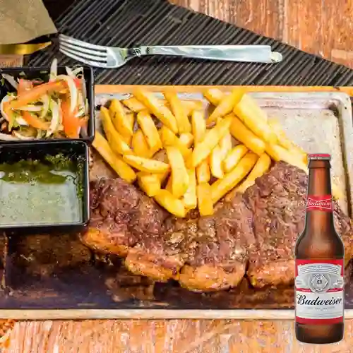 Combo Churrasco + Budweiser 330 ml