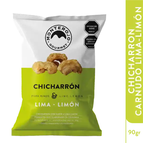 Monte Rojo Chicharrón Carnudo Lima Limón