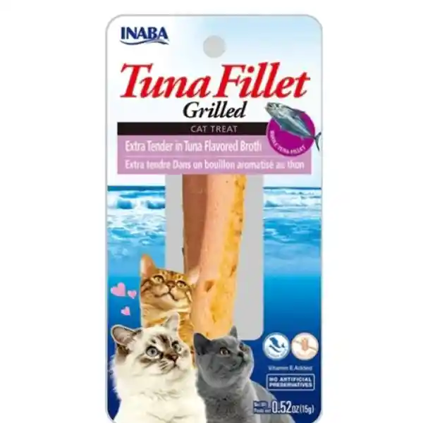 Inaba Alimento Para Gato Filete de Atún Extra Tender In Flavored