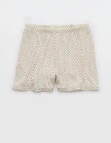 Pijama Aerie Blanco Talla Small 1854062 American Eagle