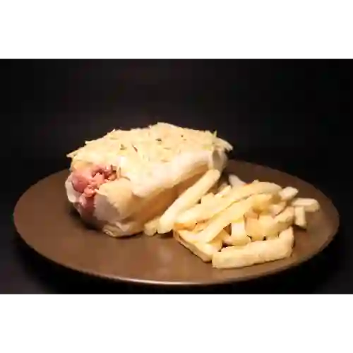 Combo Perro Especial + Papas Fritas