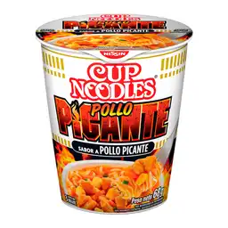 Cup Noodles Sopa Instantánea Sabor a Pollo Picante