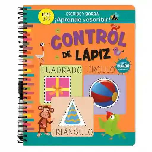 Mammoth Cuaderno Escribe y Borra Control de Lápiz