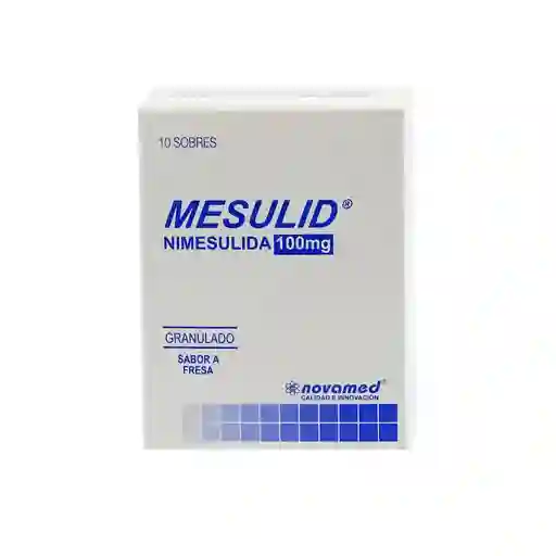 Mesulid Novamed Granu 100 Mg 10 Sbs 3 + Pae