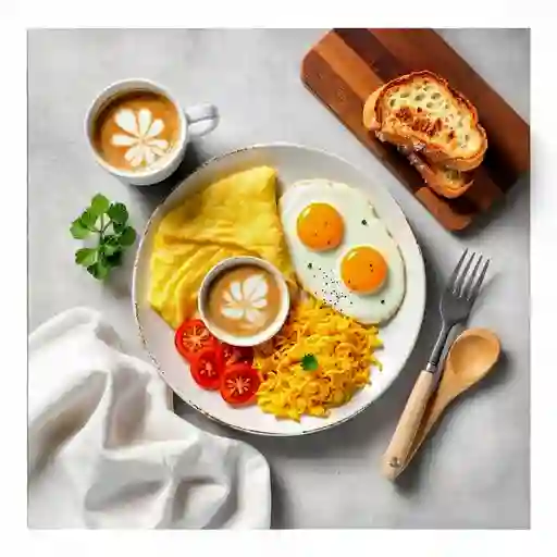 Huevos Al Gusto Capuchino Pan
