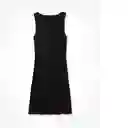 Vestido Sin Mangas Mujer Negro Talla Large American Eagle