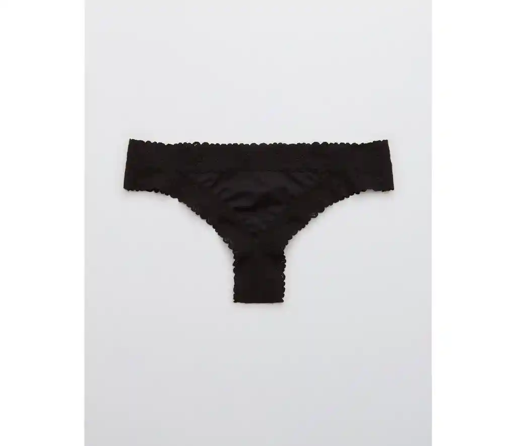 Panti Negro Talla Medium Aerie American Eagle