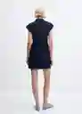 Vestido Popis-H Navy Talla XL Mujer Mango