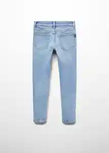 Jean Skinny Tejano Claro Talla 10 Niños Mango