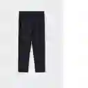 Pantalón Lounge Negro Talla L Mujer Mango