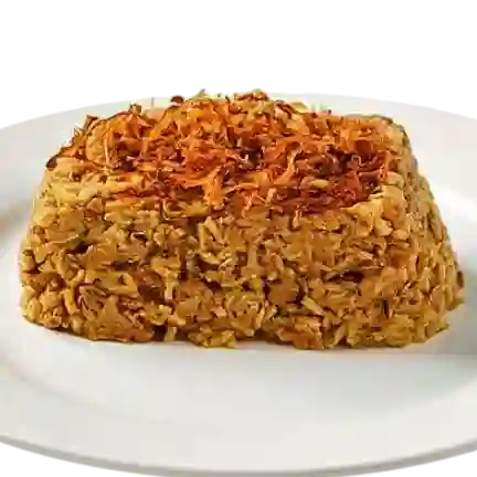 Arroz de lentejas medio