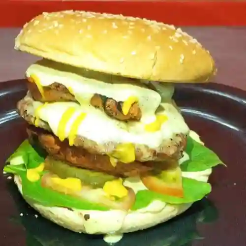 Hamburguesa Chorrizada