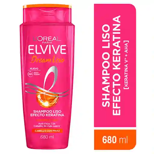 Shampoo L'Oreal Paris Elvive Dream Liso 680 ml