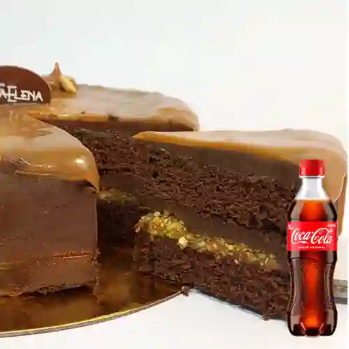 Combo Porción Torta Chocoway +Cocacola Orig 400ml