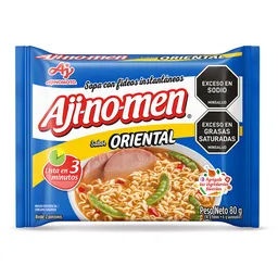 Ajinomen Sopa instantánea con Fideos Sabor Oriental 