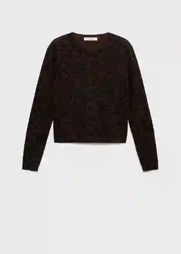 Jersey Jaguar Chocolate Talla S Mujer Mango