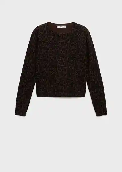 Jersey Jaguar Chocolate Talla S Mujer Mango