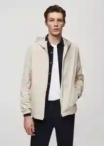 Chaqueta Sail Crudo Talla XL Hombre Mango