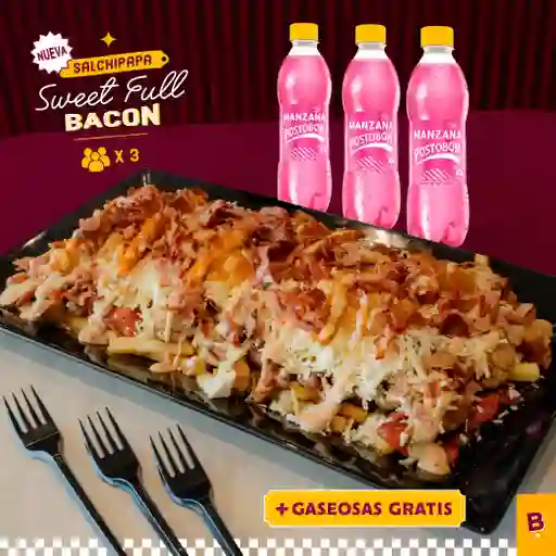 Sweet Full Bacon X3 + Gaseosas