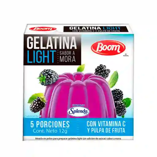 Boom Gelatina Light Mora