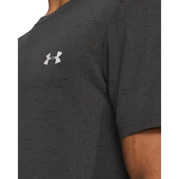 Under Armour Camiseta Ish Seamless Hombre Gris Talla MD