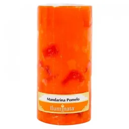 ILUMINATAVela Decorativa Mandarina-Pomelo 15 X 7.5 Cm