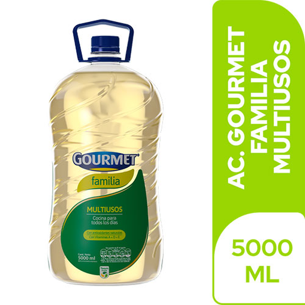 Gourmet Aceite Familia Multiusos 5000 ml