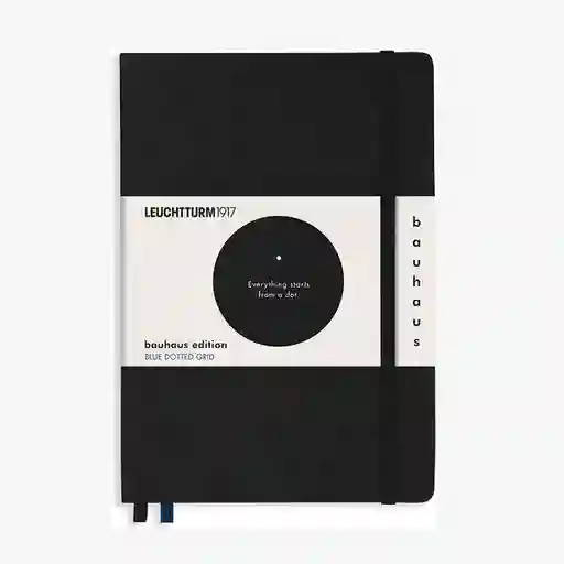 Leuchtturm1917 Cuaderno Grande Puntos Negro Hc