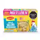 Caldo de Gallina MAGGI con especias Desmenuzado paga 12 lleva 14 x 126g