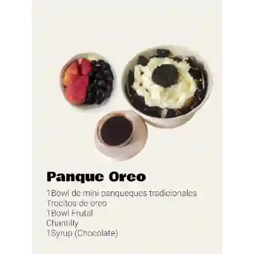 Panque Oreo