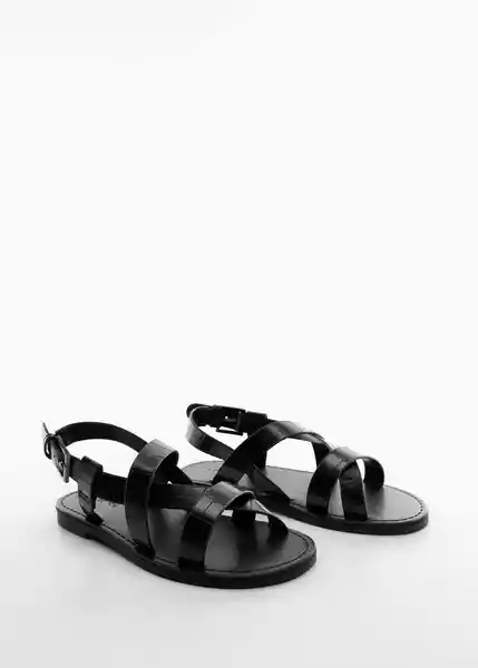 Sandalias Keylan Negro Talla 28 Niñas Mango