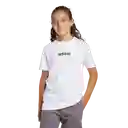 Adidas Camiseta Manga Corta Tee 160 de Niño Blanco Talla S