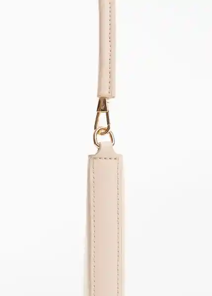 Bolso I Garrido Offwhite Talla 99 Mujer Mango