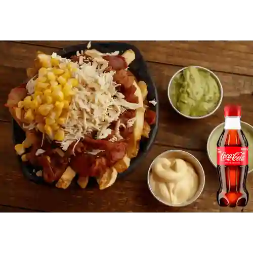 Combo Papalas Pollo + Coca Cola Original 250ML