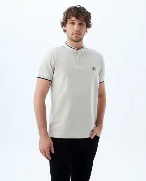 Camiseta Hombre Crudo Talla M 800G003_CRU135304 Americanino