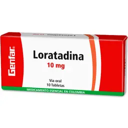 Genfar Loratadina (10 mg)